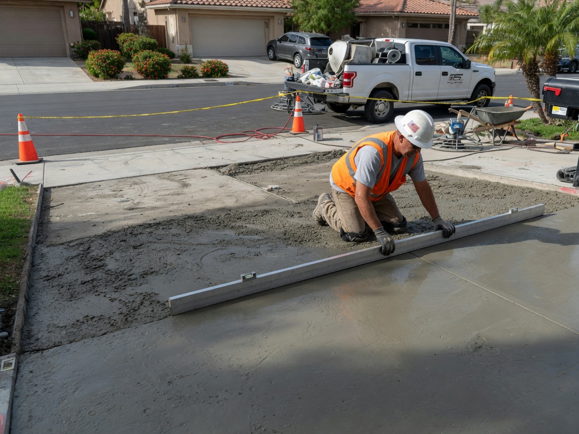 Driveway Leveling in Irvine, CA